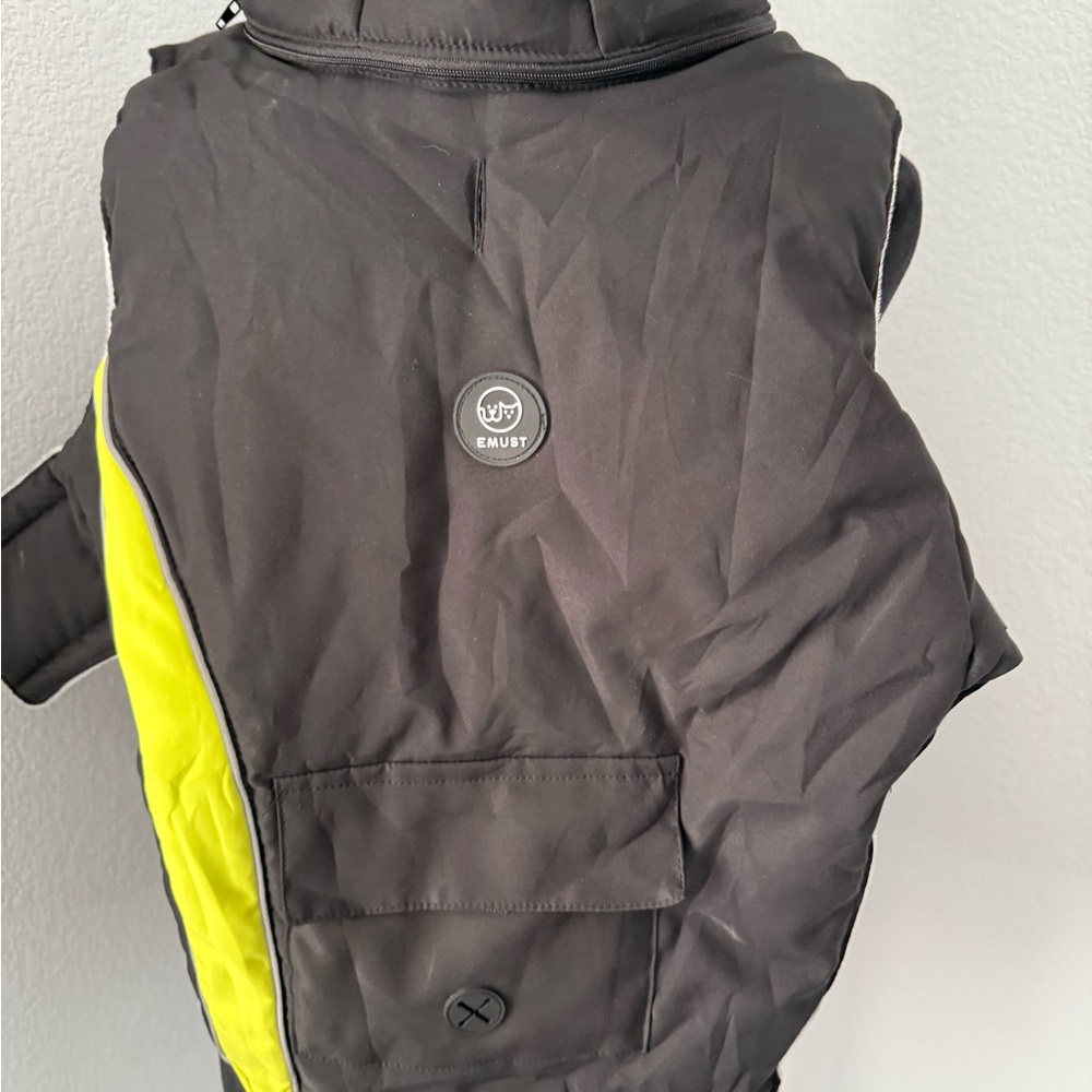 Emu Black and Yellow Jacket with Logo